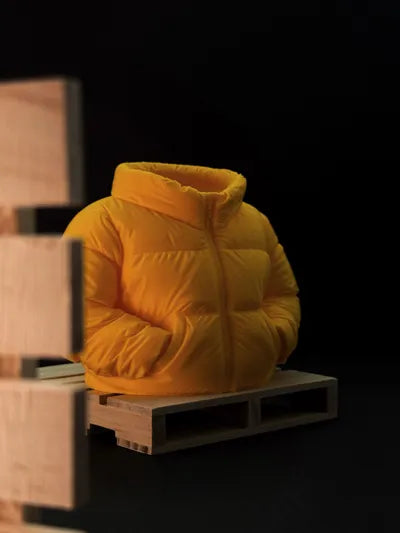 3D Baskı Şişme Mont Kalemlik — Tarzını Masana Taşı!