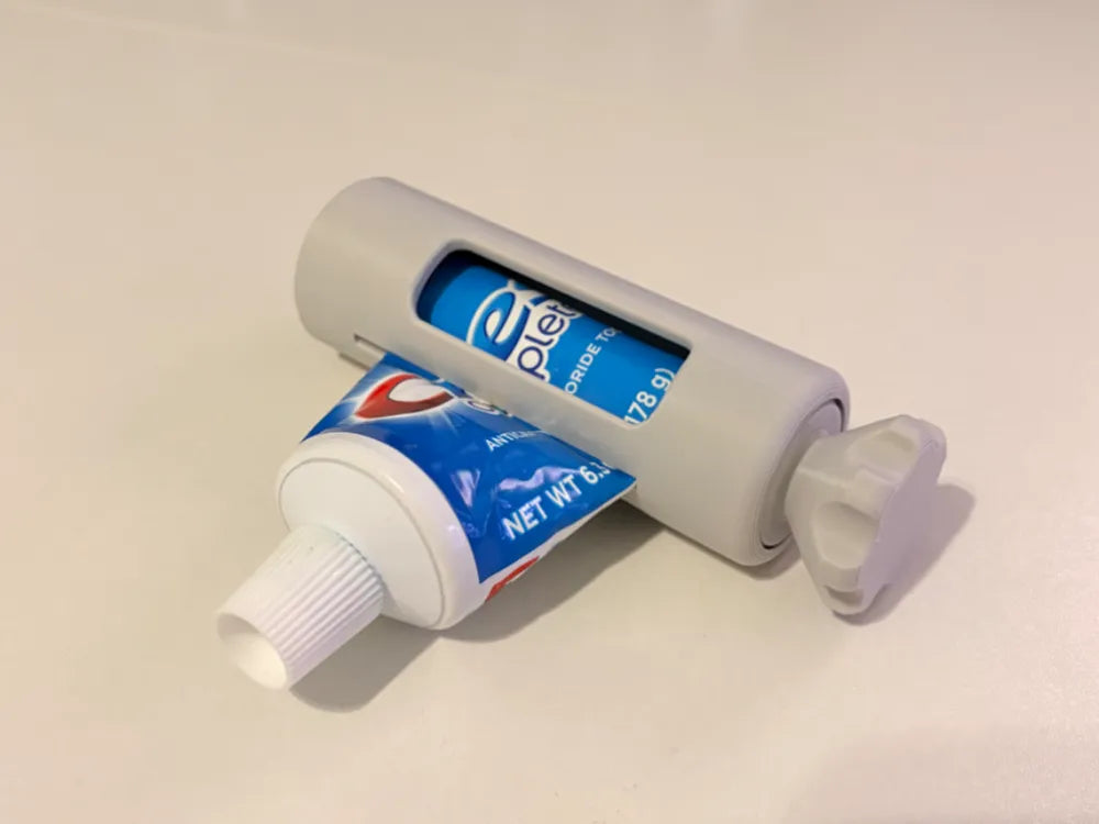 3D Baskı Diş Macunu Sıkacağı — Pratik Tup Sıkma Aparatı