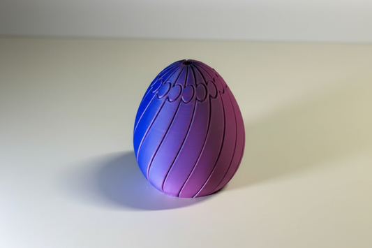 Twisty Fidget Egg - Blue Purple