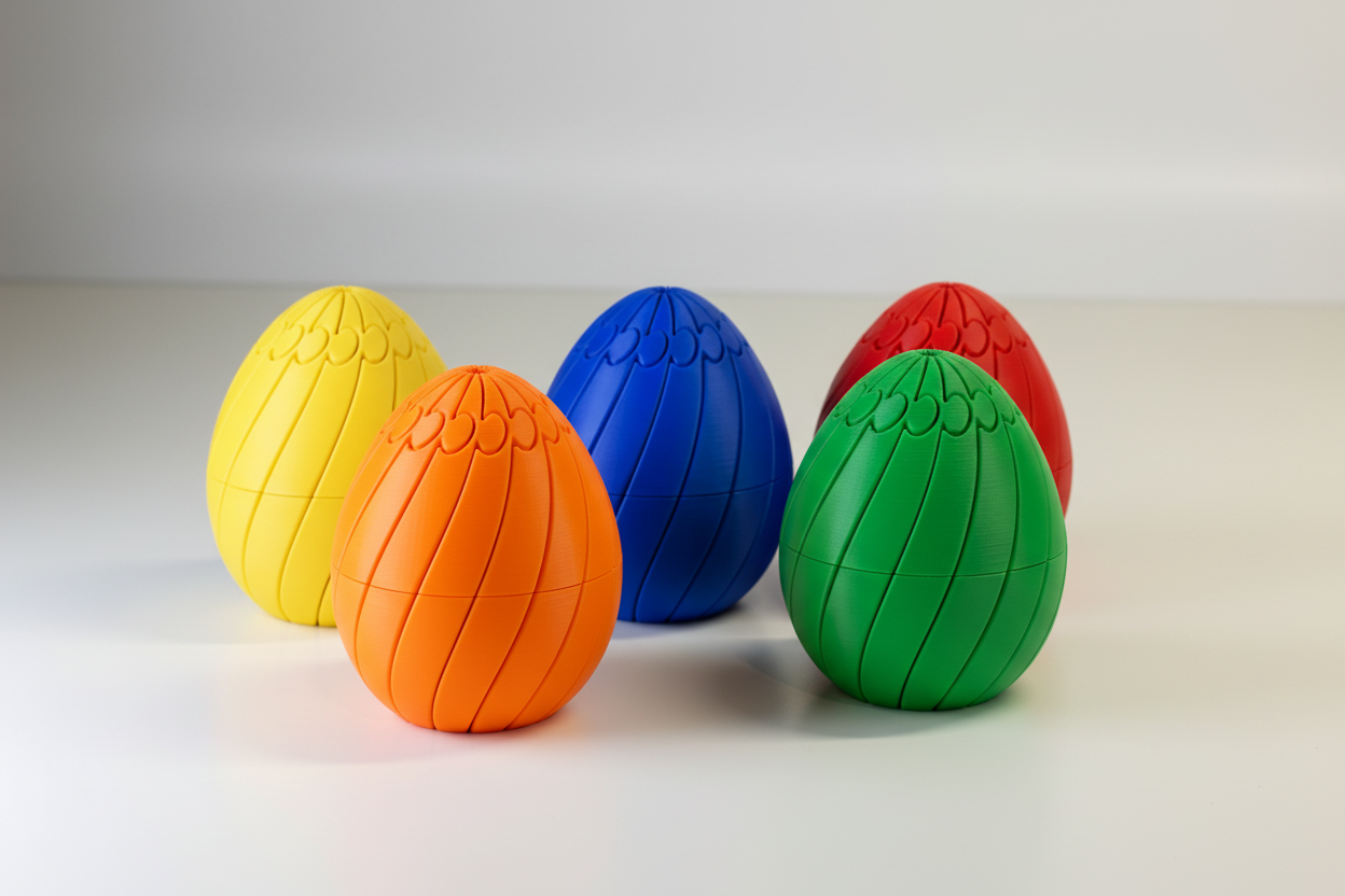 Twisty Fidget Egg - Group Shot